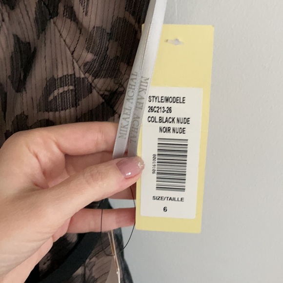 MIKAEL AGHAL Midi Dress, size 6 - Picture 4 of 4